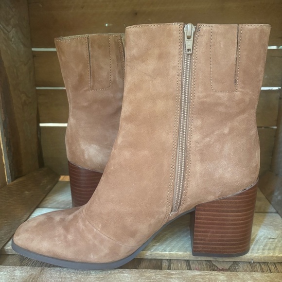 Vionic Suede Mid-Calf Boots -Harper Brown Women’s size 11 - Picture 6 of 11